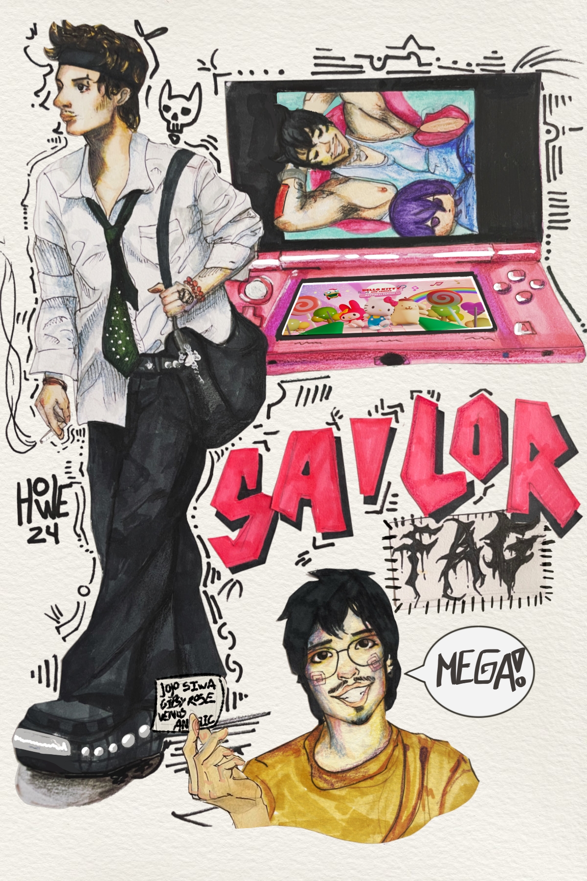 Ilustracion Sailor Fag