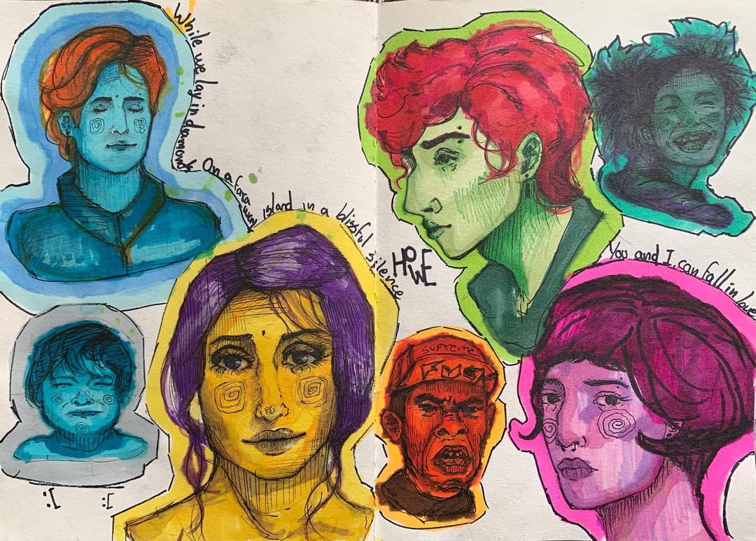 Ilustracion retratos