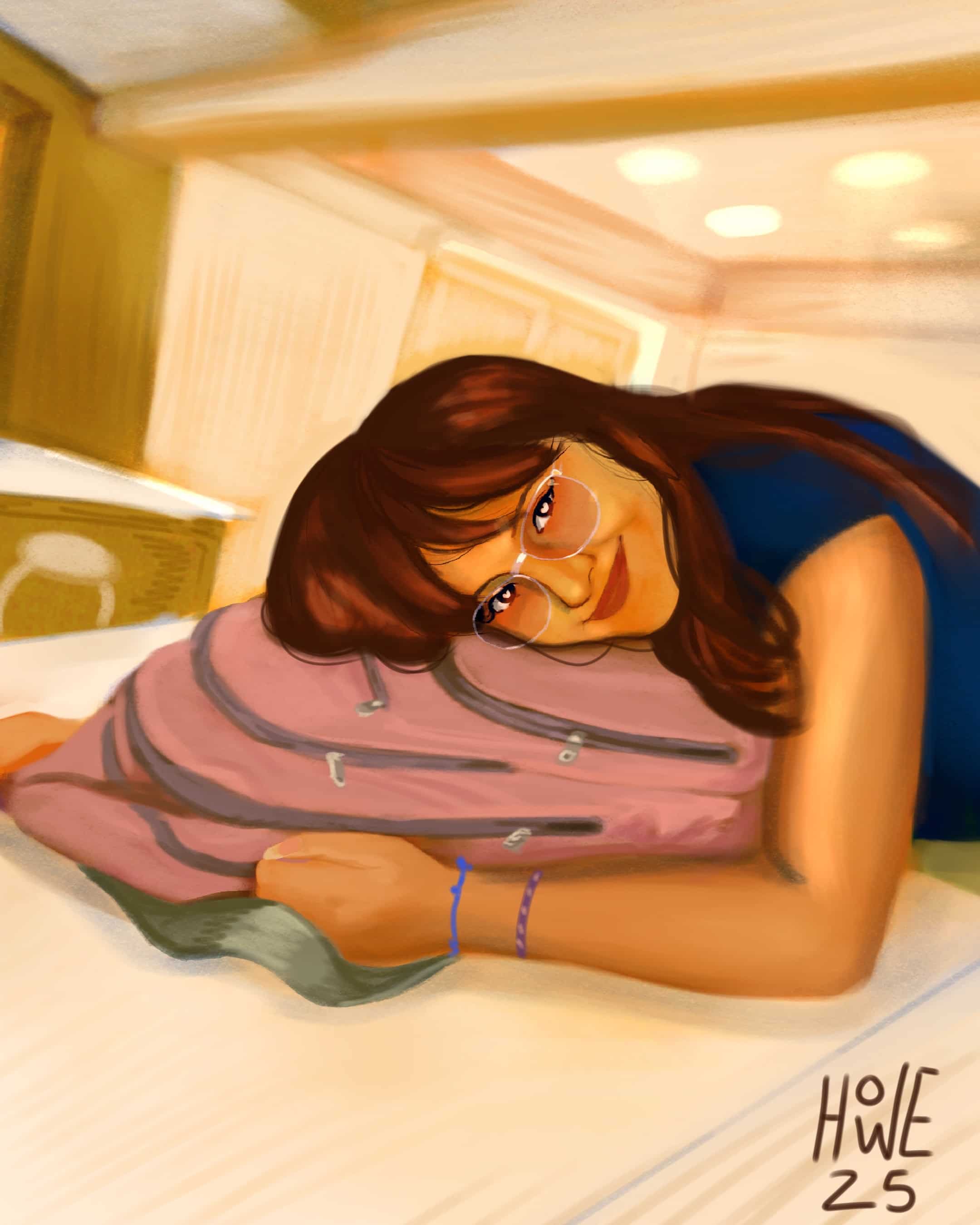 Ilustracion Sheryl, mi amiga